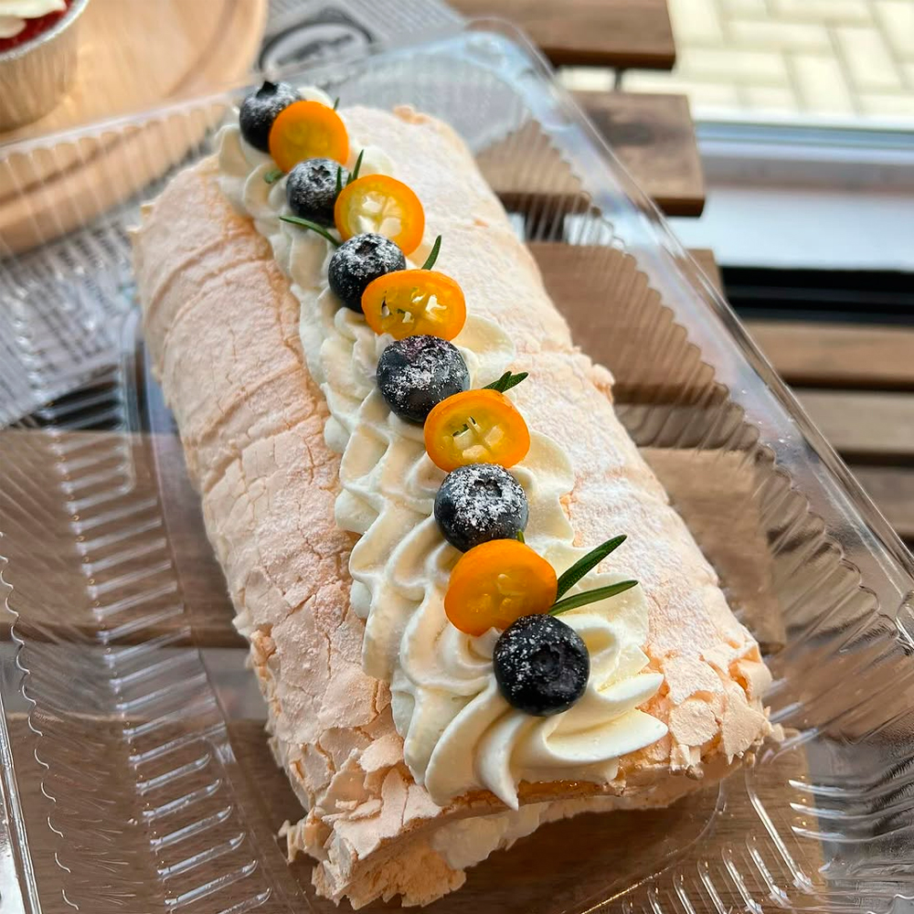Меренговый рулет Меренговый рулет